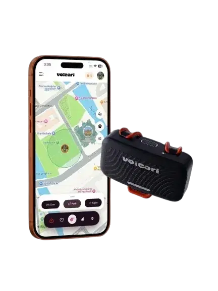 Voicari mobile app and smart collar
