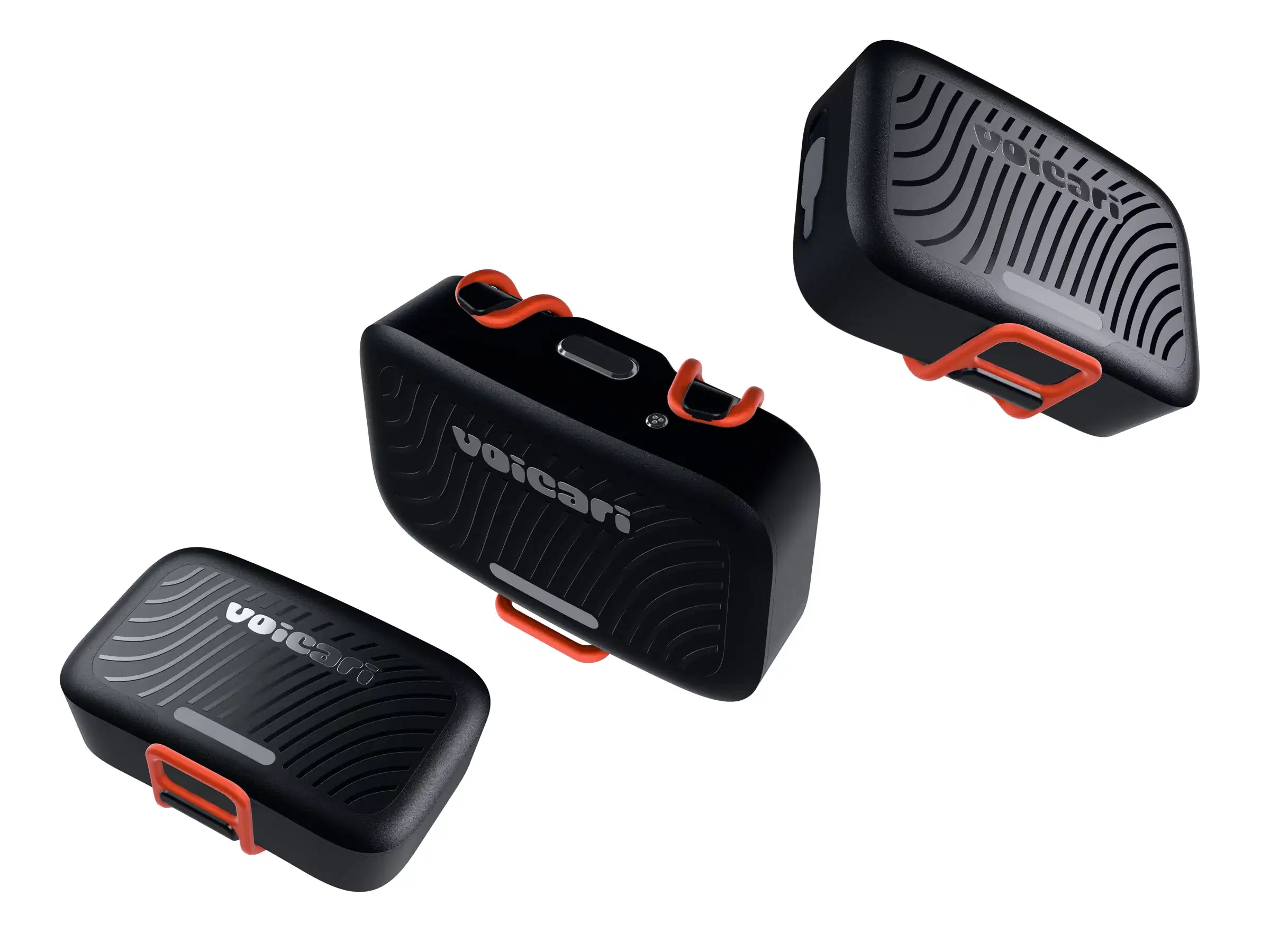 Close-up of the Voicari Series 1.0 on its adjustable strap